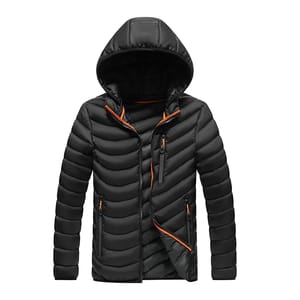 Men's Hooded Winter Parka Warm Windbreaker Outdoor Casual Jacket Ueteey - Men's Puffer Jackets
