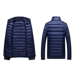 Men's Lightweight White Duck Down Puffer Jacket Waterproof Outdoor Coat Ueteey - Men's Puffer Jackets 2