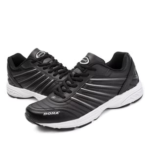 Men's Classic Casual Sneakers Breathable Lace Up Outdoor Shoes Bona - Men's Casual Shoes 2