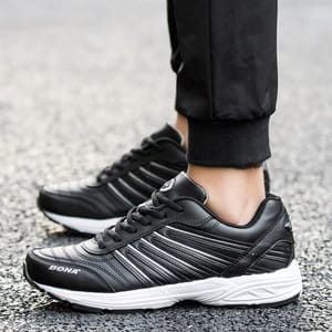 Men's Classic Casual Sneakers Breathable Lace Up Outdoor Shoes Bona - Men's Casual Shoes 3