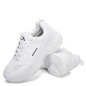 Women's Microfiber Sneakers Lace Up Round Toe Flats Bona - Women's Running Shoes 2