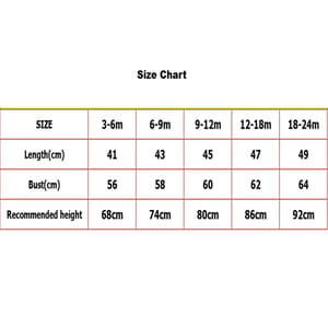 Size Sanlutoz - Kids's Bodysuits 4