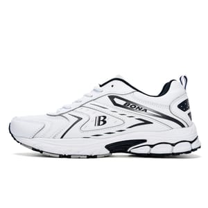 Men's Breathable Leather Casual Shoes Hard Wearing Outdoor Sneakers - Thumbnail Image 2
