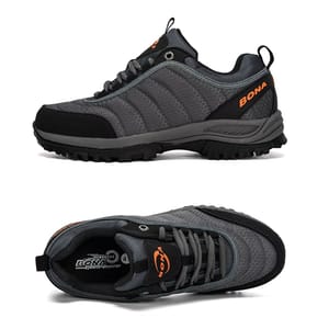 Men's Breathable Hiking Trekking Shoes Outdoor Mountain Sport Sneakers Bona - Men's Running Shoes 3