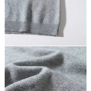 Men’s V-Neck Knitted Long Sleeve Lightweight Casual Pullover Sweater