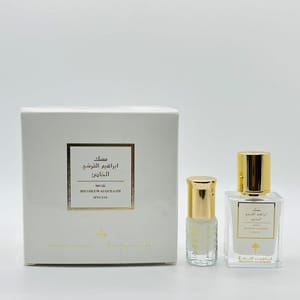Ibraheem Al.Qurashi Perfume Special Musk 10ml EDP+Powder musk oil 3ml