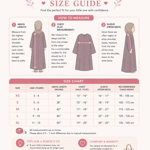 Msquare Fashion - Kids's Abayas 4