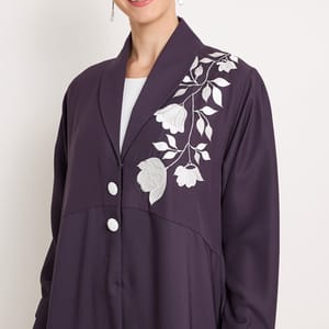 Rosette Abaya - Women's Abayas 2