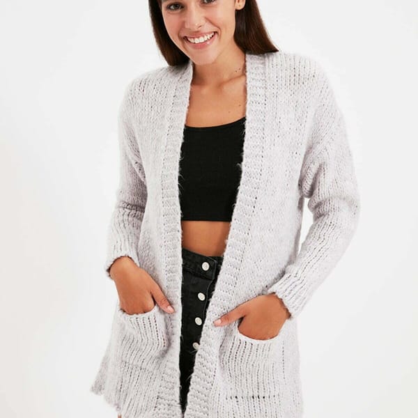 Pocket Detailed Knitwear Cardigan