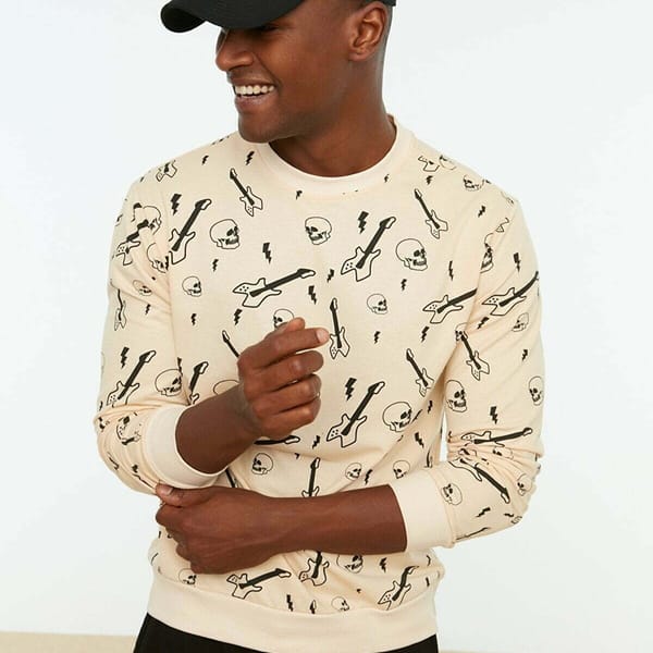 Regular Fit Crew Neck Sweatshirt