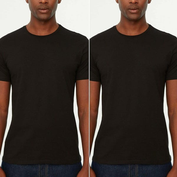2 Pack Essential Crew Neck T-Shirt