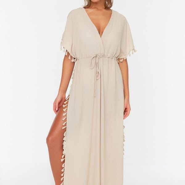 Tasseled Maxi Dress