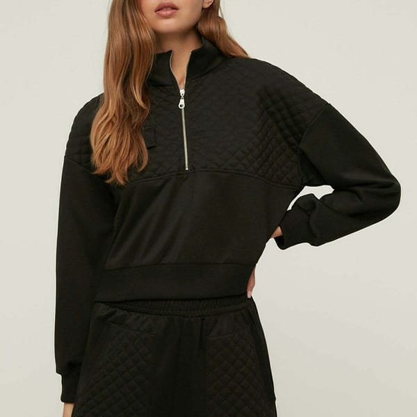 Zip Detail Sweatshirts