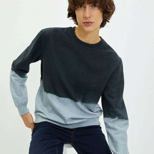 Basic Slim Knitted Sweatshirt