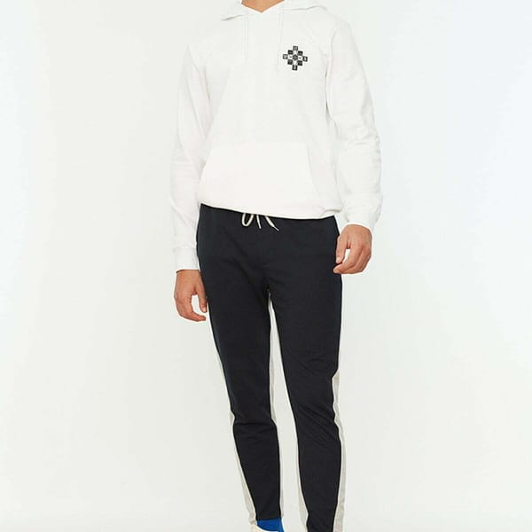 Color Block Cuffed Sweatpants