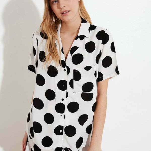 Women's Polka Dot Shorts Set