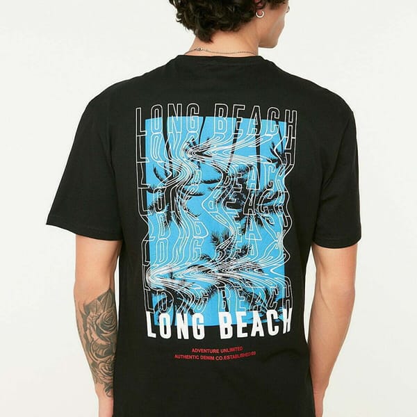 Long Beach Crew Neck T-Shirt