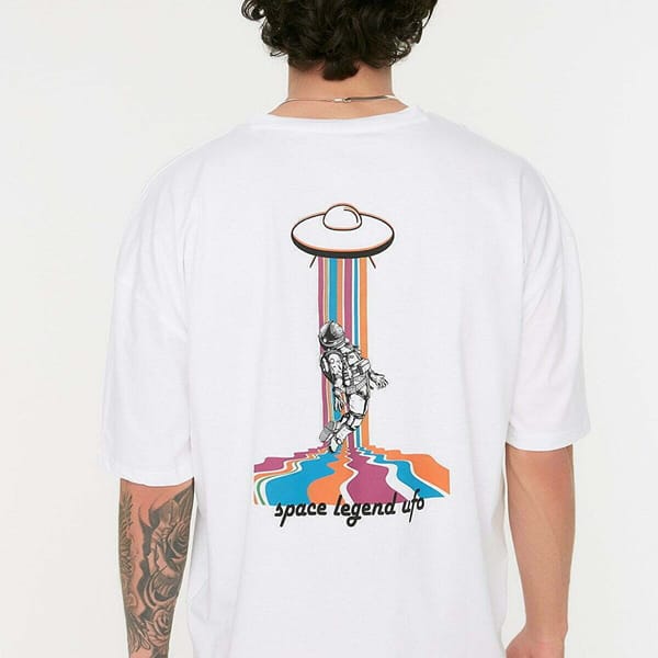 Back Print Oversize T-Shirt