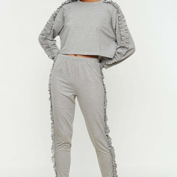 Crop Top & Pyjama Set