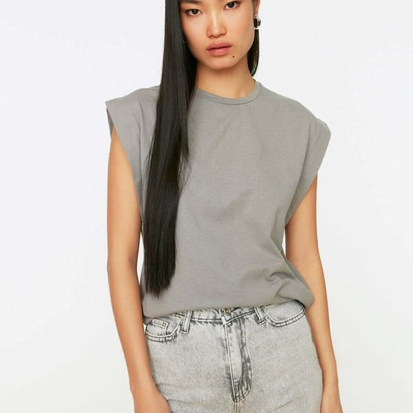 Graphic Knitted T-Shirt