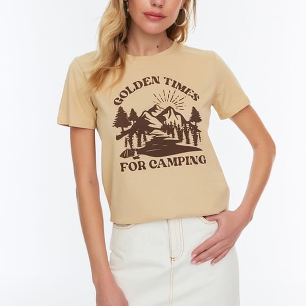 Basic Printed T Shirt