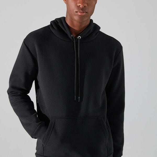 Black Essential Men's Hoodie