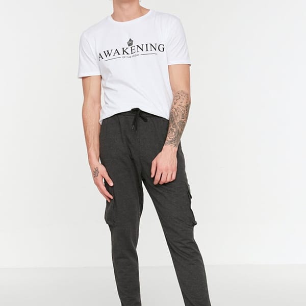 Drawstring Side Pocket Sweatpants