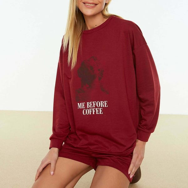 Crew Neck Top & Shorts Set
