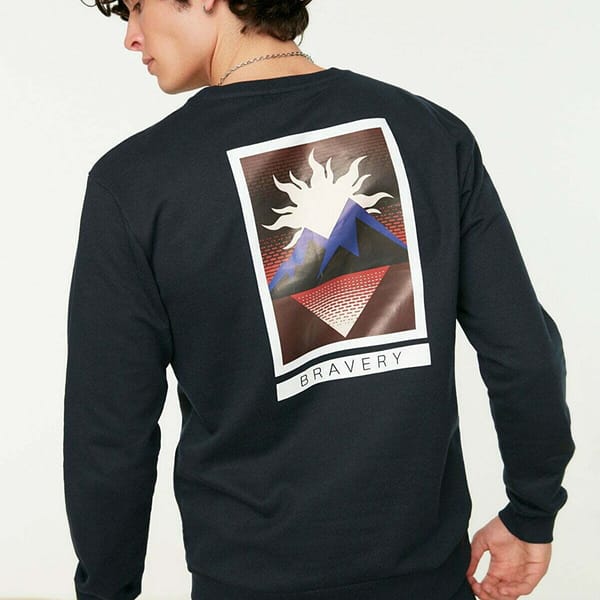 Back Print Sweatshirt