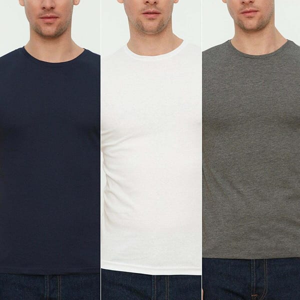 3 Pack Essential Crew Neck T-Shirt