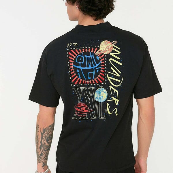 Graphic Crew Neck T-Shirt