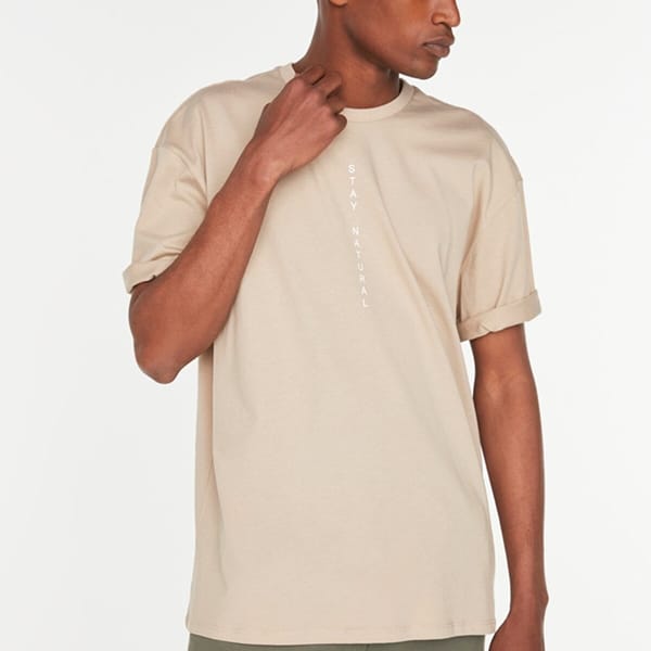 Stay Natural Crew Neck T-Shirt