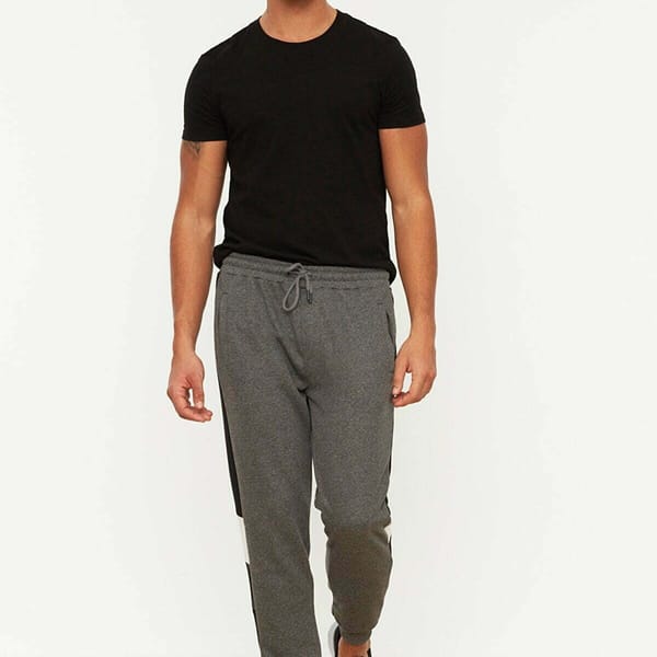 Regular Fit Paneled Sweatpants