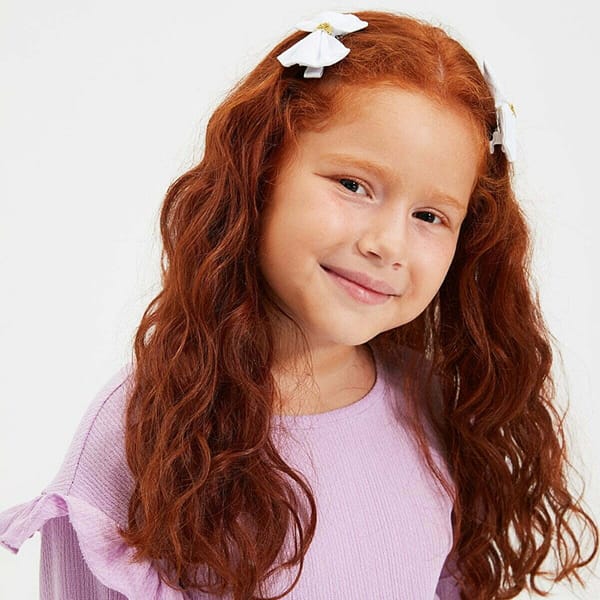 Kids 2 Piece Bow Detail Hairclip - Girls' Accessories