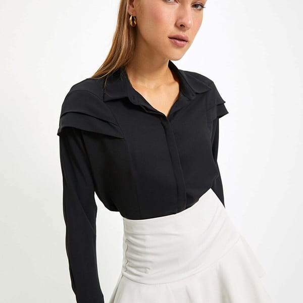 Shoulder Detailed Shirt