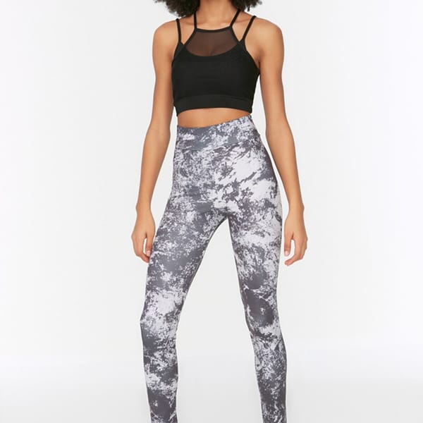 High Waist Printed Leggings