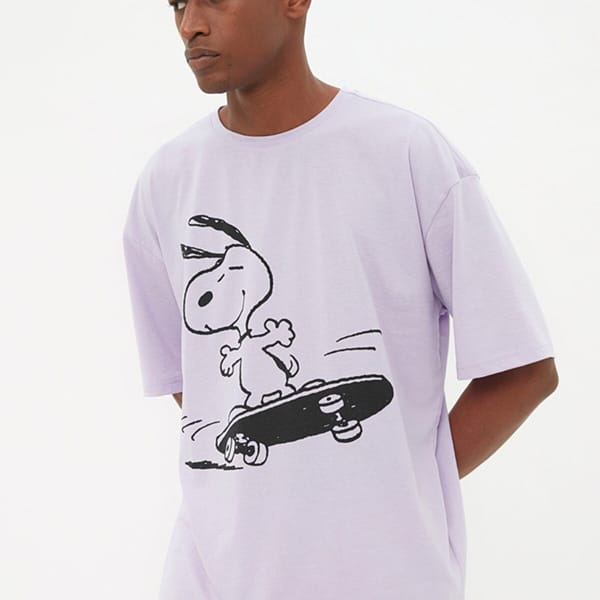 Snoopy Crew Neck T-Shirt