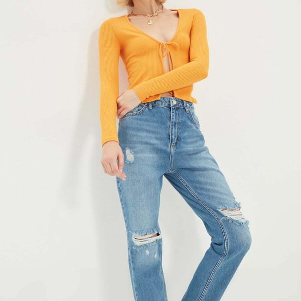 High Rise Mom Jeans