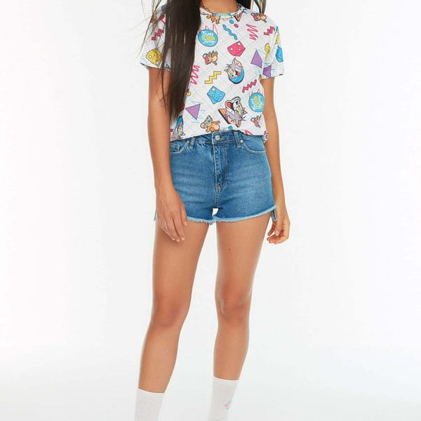 High Waist Mom Shorts