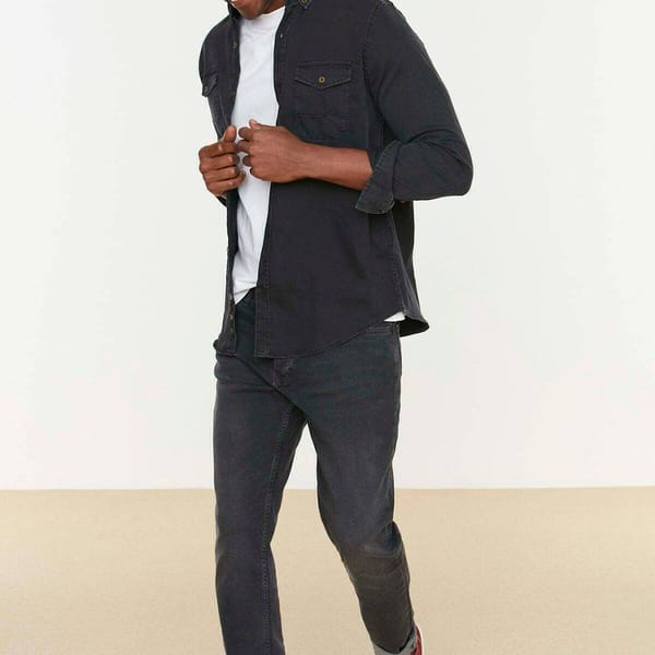 Regular Fit Denim Shirt