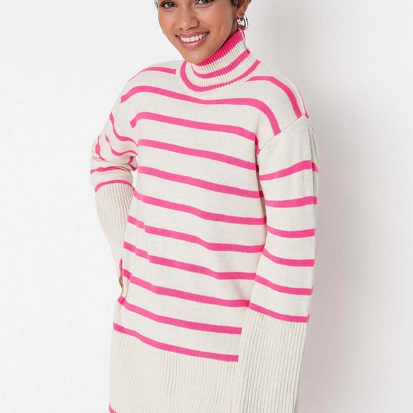 Striped Knitwear Sweater