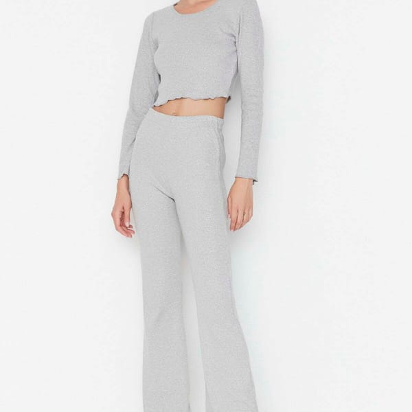 Ribbed Knitted Co-Ord Set
