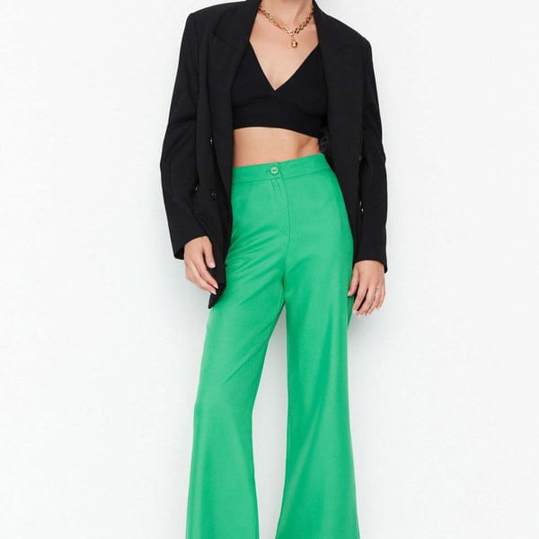 High Waist Wide Leg Pant