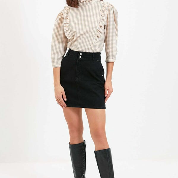 Denim Mini Skirt