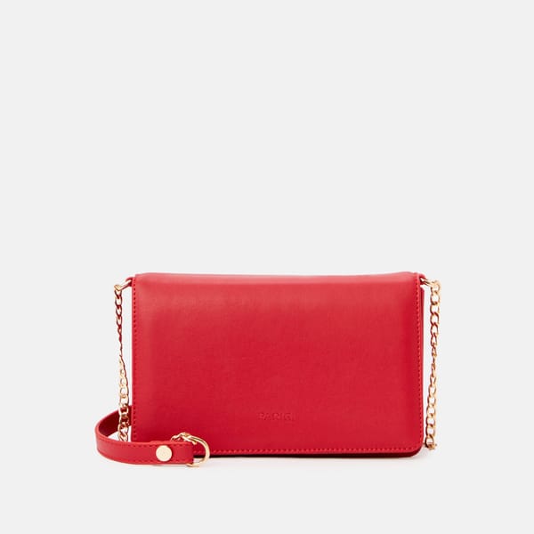 Parigi Red Clutch Women's Crossbody Bag - Crossbody Bags