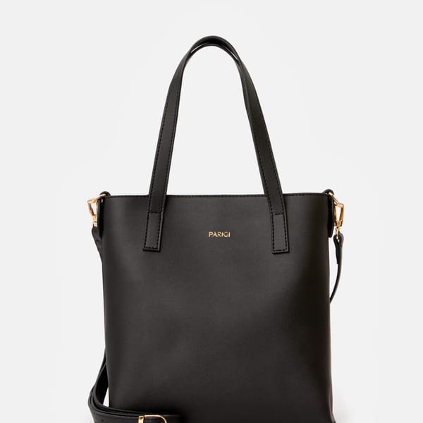 Parigi Black Tote Women's Tote Bag - Tote Bags