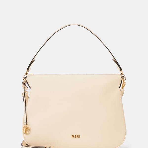 Parigi Women's Beige Shoulder Bag