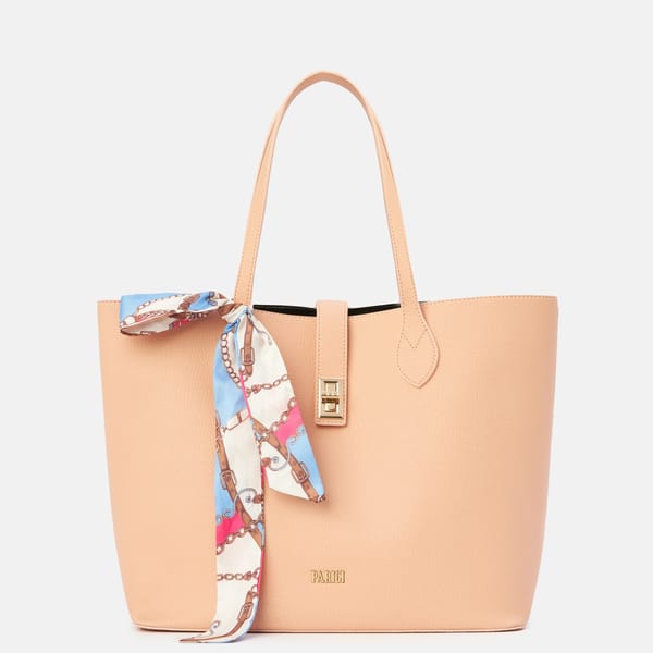 Parigi Light Pink Women's Tote Bag - Tote Bags