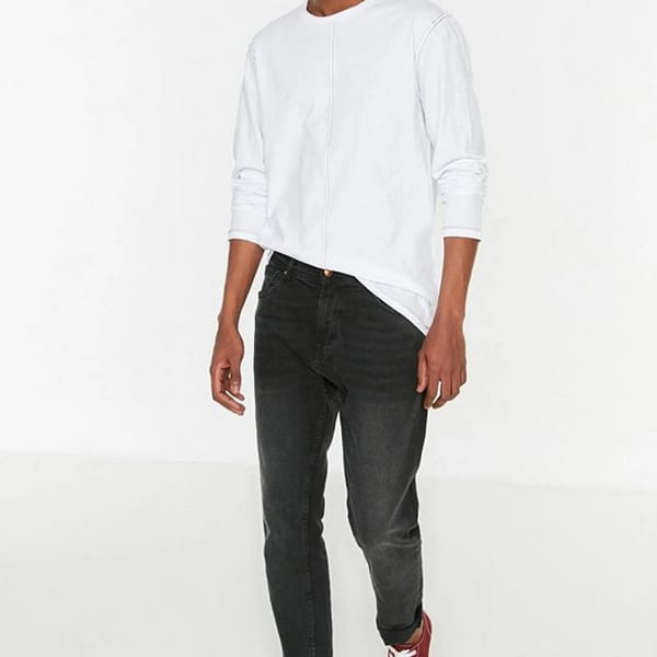 Seam Detail Crew Neck T-Shirt
