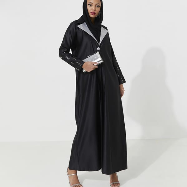 Women's Ej Neck Abaya